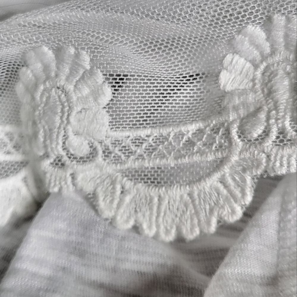 ALTAR'D STATE Women's White Sheer Top - Picture 3 of 5
